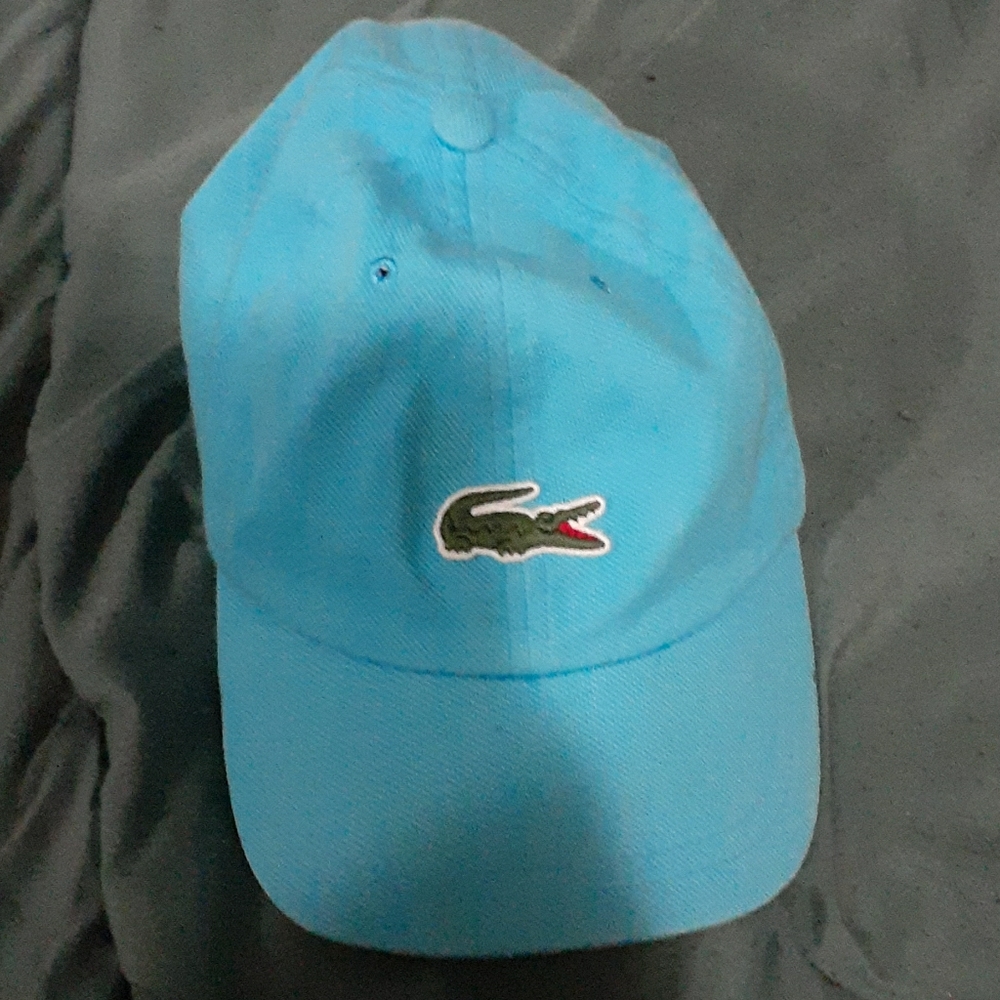 Authentic Lacoste blue baseball cap 🐊